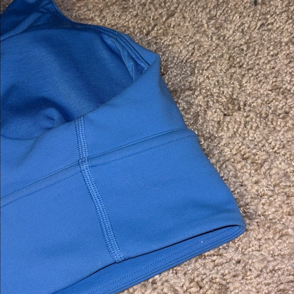Lululemon Wunder Train Longline Bra *Medium Support, C/D Cup Blue Nile W2CNSS - Picture 5 of 6